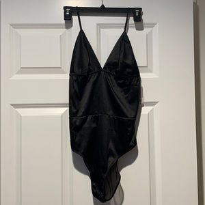 NWT Black bodysuit tank top